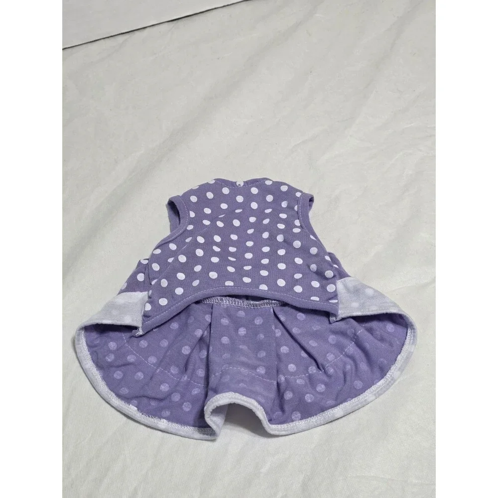 Sassy Rascal Purple Polka Dot Dog Dress Size Small
